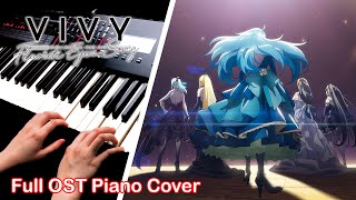 我用鋼琴演奏了『Vivy Fluorite Eyes Song』全部插曲 一起來回顧Vivy 100年的精彩時光吧｜ Piano Cover By Yu Lun [upl. by Rento173]