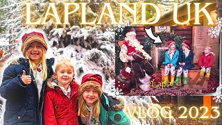 LAPLAND UK 2023  CHRISTMAS VLOG WITH 3 KIDS [upl. by Krys]