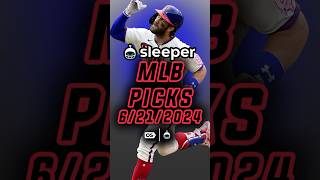 Best MLB Sleeper picks for today 621  Sleeper Picks Promo Code [upl. by Brookes]