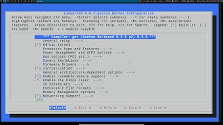 Configuring a Custom Linux Kernel 567gentoo [upl. by Salohci]