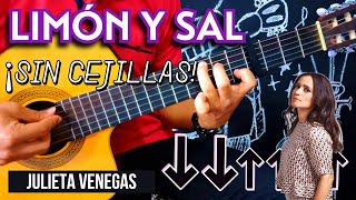 LIMÓN Y SAL  JULIETA VENEGAS  TUTORIAL GUITARRA ¡SIN CEJILLAS CÓMO TOCAR quotLIMÓN Y SALquot [upl. by Tannenbaum]