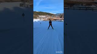 Nordic skiing in Seefeld Tirol [upl. by Alyacim]