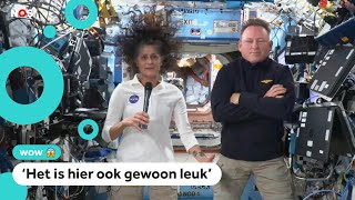 Astronauten nog steeds vast in ISS [upl. by Heydon129]