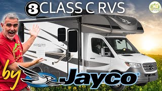 3 Awesome Jayco Class C RV Tours  2024 Models [upl. by Stace]