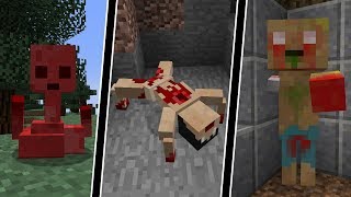 CONHEÇA OS 11 NOVOS MONSTROS MAIS ASSUSTADORES DO MINECRAFT [upl. by Byers]