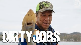 Mike Rowes Epic Sturgeon Fishing Adventure  Dirty Jobs  Discovery [upl. by Jewell]