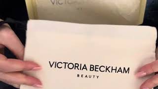 Unboxing Victoria Beckham Eyeliner and Eyeshadow [upl. by Baxy]