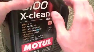 Motul 8100 XClean 5W40 best oil diesel synthetic oil engine oil diesel engine [upl. by Medlin]