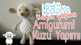 Amigurumi Kuzu Nasıl Yapılır 1Bölüm 🐑  Pıtırcıklı Kuzucuk Kafa Yapımı 14 [upl. by Arrad867]