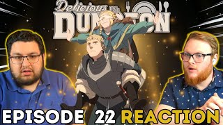 SENSHIS CLOSE CALL  Delicious in Dungeon Episode 22  REACTION [upl. by Im]