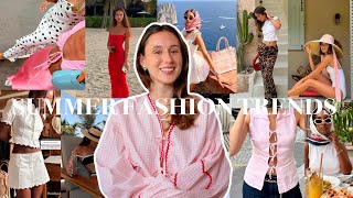 SUMMER FASHION TRENDS 2024  what to wear this summer [upl. by Anneres]