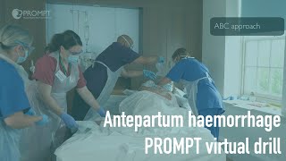 PROMPT Antepartum Haemorrhage virtual drill [upl. by Ahcrop]