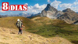 8 Días De Autosuficiencia Por La Montaña  Vivac en Pirineos [upl. by Violette]