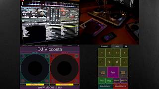 Template TouchOSC Scratch Virtual DJ [upl. by Enilamme]