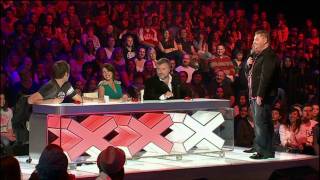 Australias Got Talent 2010  Matt standup comedy singer [upl. by Ellicul]