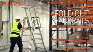 Zarges ZAP Telescopic Work Platform Ladders [upl. by Kudva908]