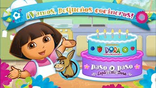 Dora La Exploradora  Pequeños Cocineros Gameplay [upl. by Studdard857]