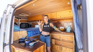 Beautiful Reclaimed Wood  Promaster Van TOUR  Burning Man Rig [upl. by Placida658]