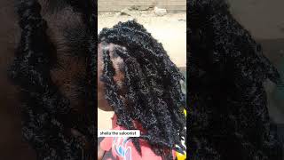 how to make butterfly locs subscribe for more videos [upl. by Riada]