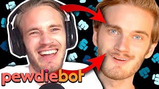 THE PEWDIEBOT IS TERRIFYING Pewdiebot  Part 1 [upl. by Elleniad]