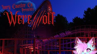 Werewolf Wooden Roller Coaster POV Planet Coaster 2 [upl. by Hayley]