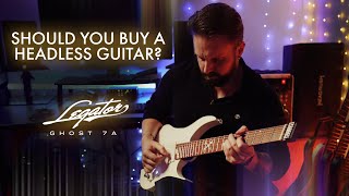 SHOULD YOU BUY A HEADLESS GUITAR And Why I Did  Legator Ghost 7 [upl. by Eliezer]