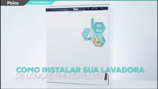 Como instalar sua Lavadora de Louças PLL14B [upl. by Zela206]