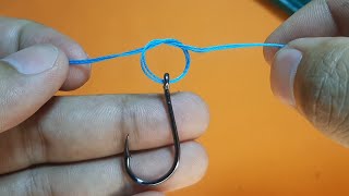 Palomar knot one of the best fishing knots fishingknot fishinghook fishinghack [upl. by Acinimod465]