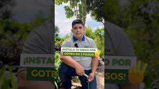 🧏🏻 APRENDE a Instalar 🌀 tu SISTEMA de RIEGO 🌱 por Goteo 💧 Fácil en 2 PASOS 💪 [upl. by Arrek]