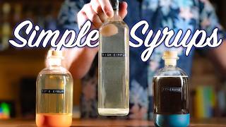 How to make simple syrup cane sugar syrup and Demerara syrup [upl. by Adnopoz435]