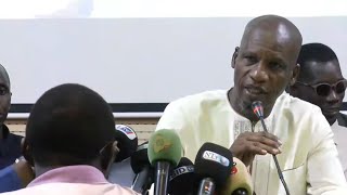 En DIRECT Conférence de Presse de Clédor Séne [upl. by Maloy]