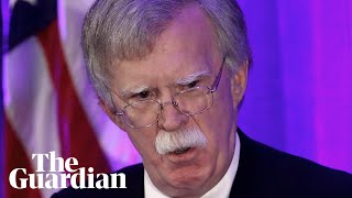 John Bolton strongly criticises International Criminal Court [upl. by Yerffe]