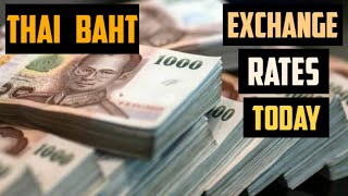 Thai Baht Exchange Rates Today 25 June 2023 [upl. by Barrie]