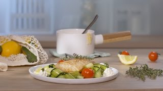 Recette de filets de Lieu à la normande [upl. by Ethbinium]