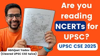 How to read NCERTs for UPSC CSE  UPSC CSE 2025 [upl. by Leviram]