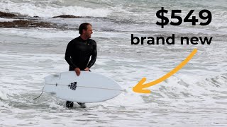 Testing the worlds most affordable twin fin surfboard  MC Dark Water Dagger Review [upl. by Ramhaj]