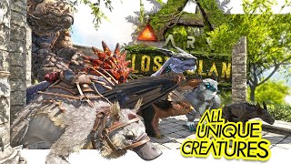 Lost Island ALL Unique Creature Locations Guide [upl. by Drahnreb]