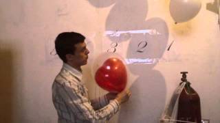 Helium balloons Как надуть шар в шаре гелием Денис Легков [upl. by Kelila]