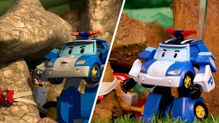 Saya Terjebak di Antara Batu  Batu Itu│Dalam Kehidupan Nyata│Robocar POLI TV Bahasa Indonesia [upl. by Nivej]