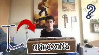 UNBOXING MON NOUVEAU DECK DE TROTTINETTE FREESTYLE [upl. by Gnoc]