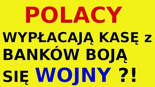 Panika w narodzie masowe wypłacanie pieniędzy z banków [upl. by Stanfill]