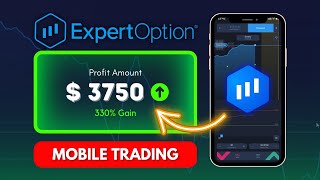 Expert Option MOBILE Trading Strategy  How to Trade on Expert Option Mobile [upl. by Estey25]