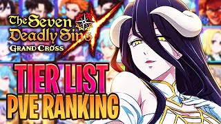 UPDATED Ranking ALL Characters PVE CONTENT In Grand Cross November 2023  Tier List 7DSGC [upl. by Eirised]