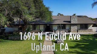 1696 N Euclid Ave  Upland CA [upl. by Auqinu]