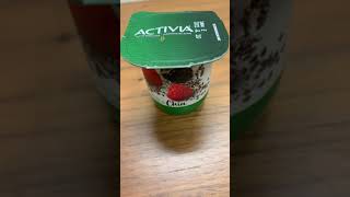 Activia yogurt for lunch shorts [upl. by Arte206]