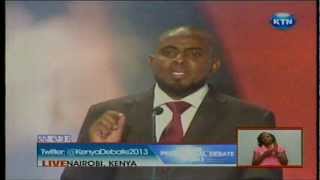 Full second Kenyan presidential debate on Economy Integrity and Land [upl. by Attevad736]