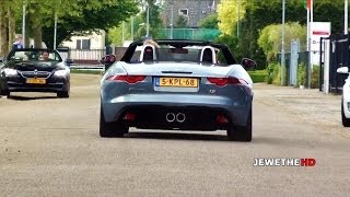 Jaguar FType V6 S Acceleration SOUNDS 1080p Full HD [upl. by Raama]