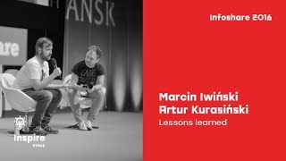 Infoshare 2016 Marcin Iwiński CD Projekt amp Artur Kurasiński Muse  Lessons learned [upl. by Idnal]