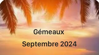 GÉMEAUX du 1er au 15 septembre 2024 « relation qui s’officialise stabilité »❤️ [upl. by Ahel]