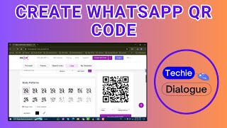 How to Create WhatsApp QR Code [upl. by Nwahsed]